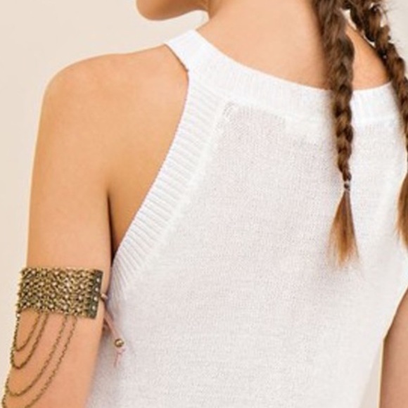 SOLD OUT Sleeveless Cable Knit Top - Picture 8 of 8