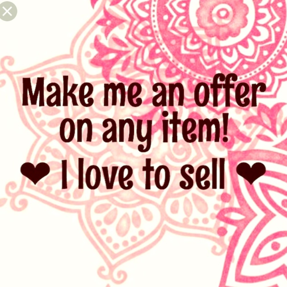 Make me an offer on any item!