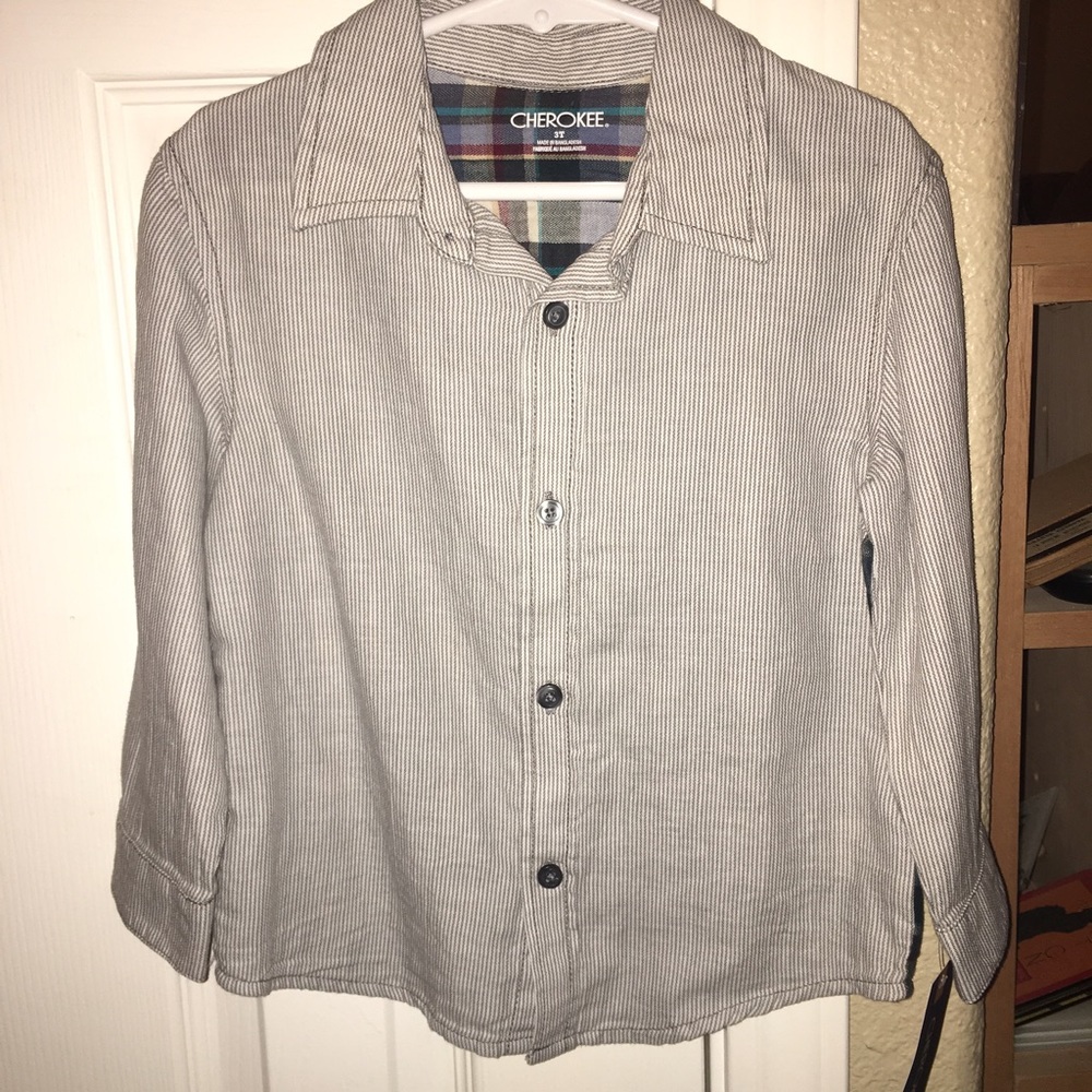 Boys button down shirt