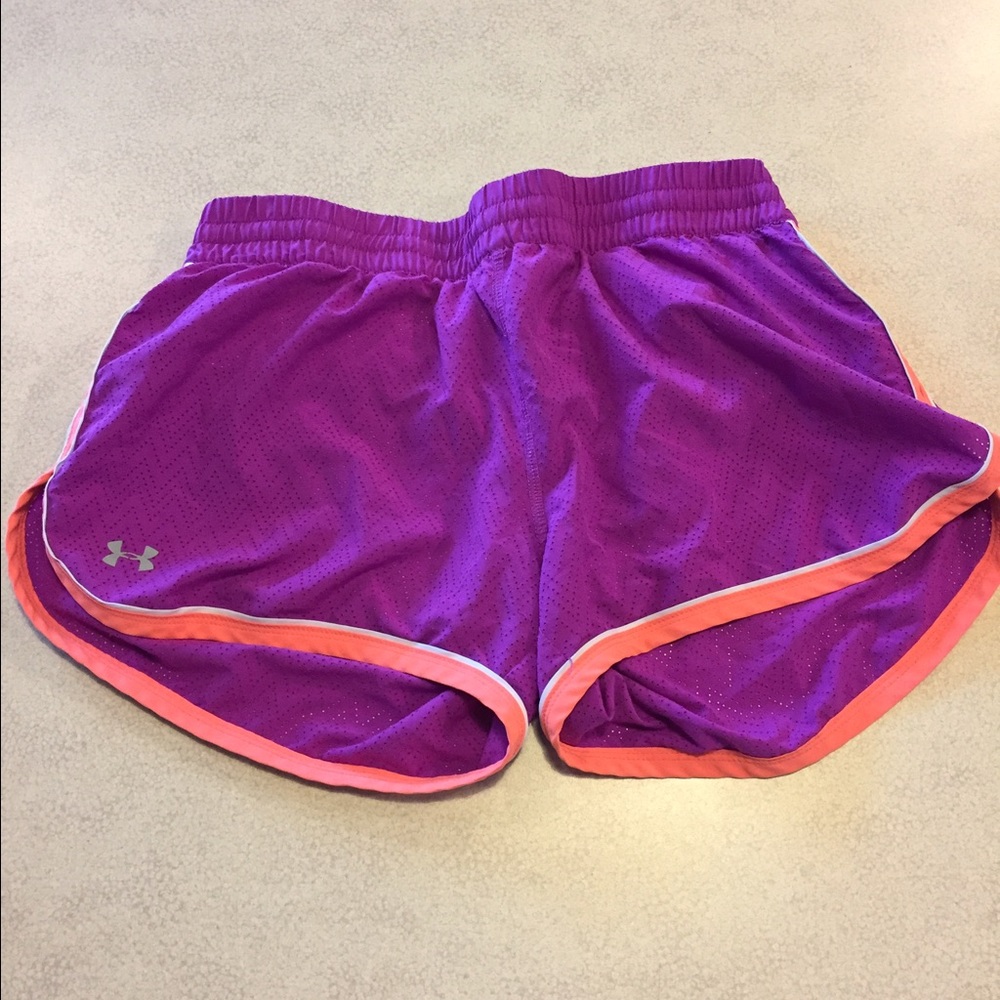 Under Armor running short