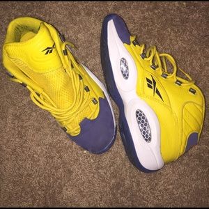 Allen Iversons "The Question" basketball shoes