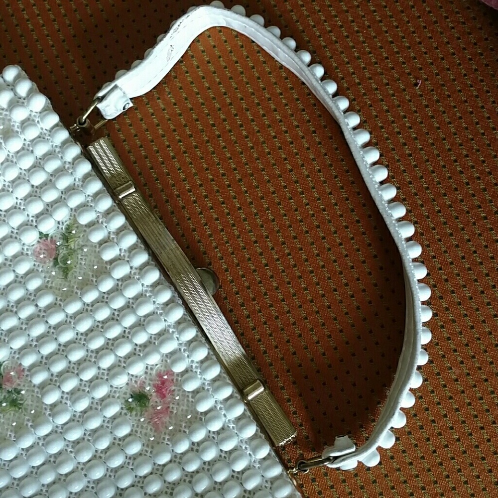 Vintage 1940's Grande's Beads Purse Handbag - Picture 6 of 6