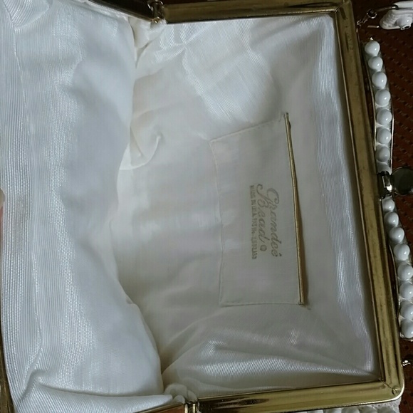 Vintage 1940's Grande's Beads Purse Handbag - Picture 3 of 6