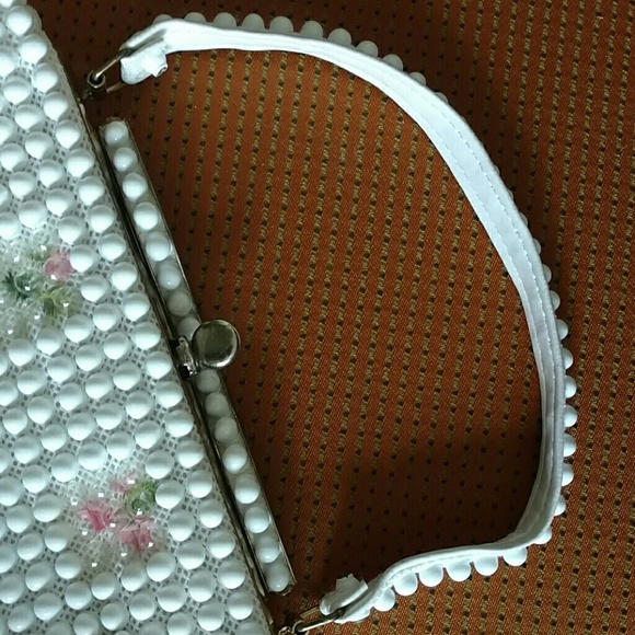 Vintage 1940's Grande's Beads Purse Handbag - Picture 5 of 6
