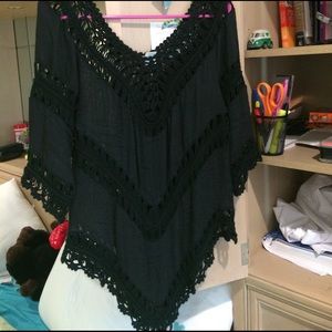 Beautiful  bohemian top crochet