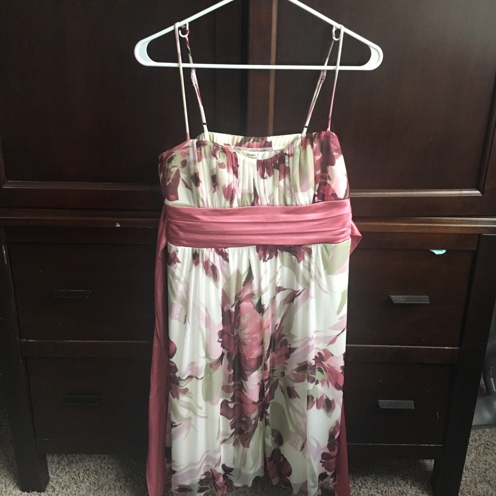 Blush Floral Easter Dress