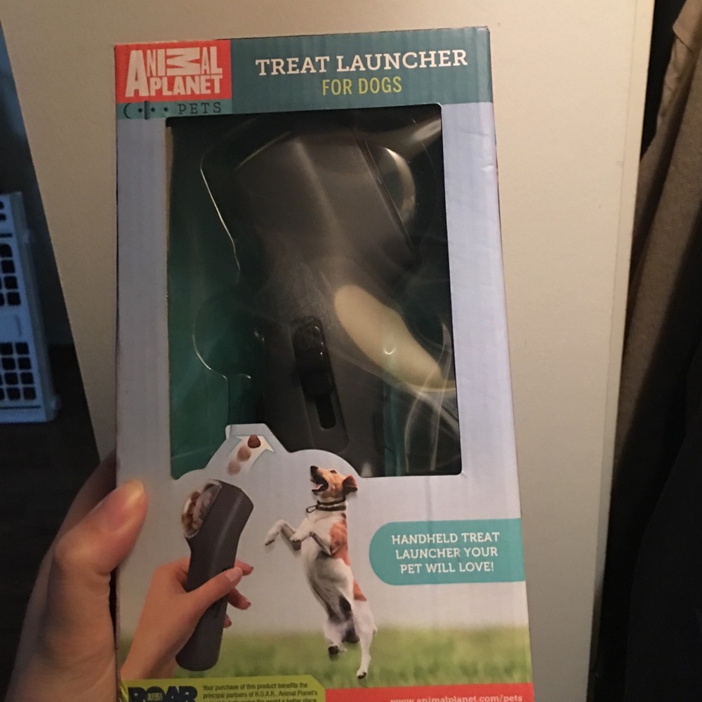 Brand new! treat launcher for dogs