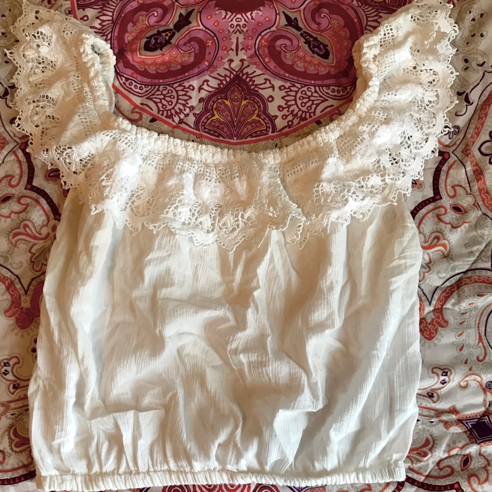 Lacey crop top