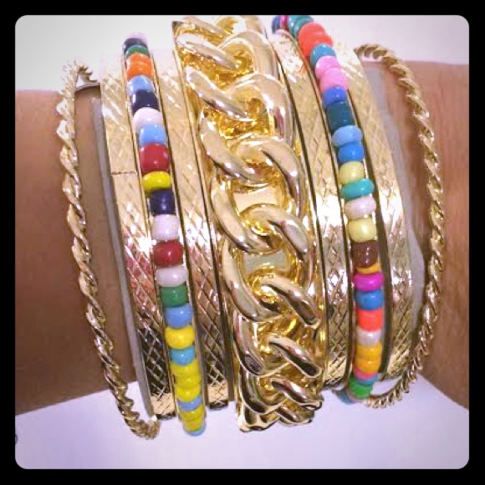 🌈Gold Bangle Bracelet