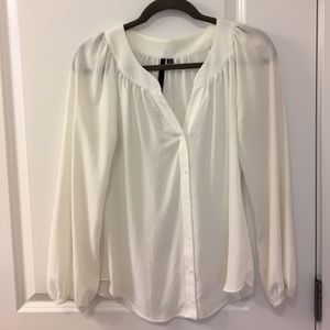 Ivory blouse