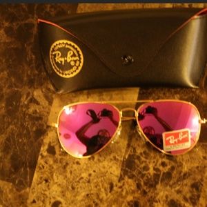 Pink raybans