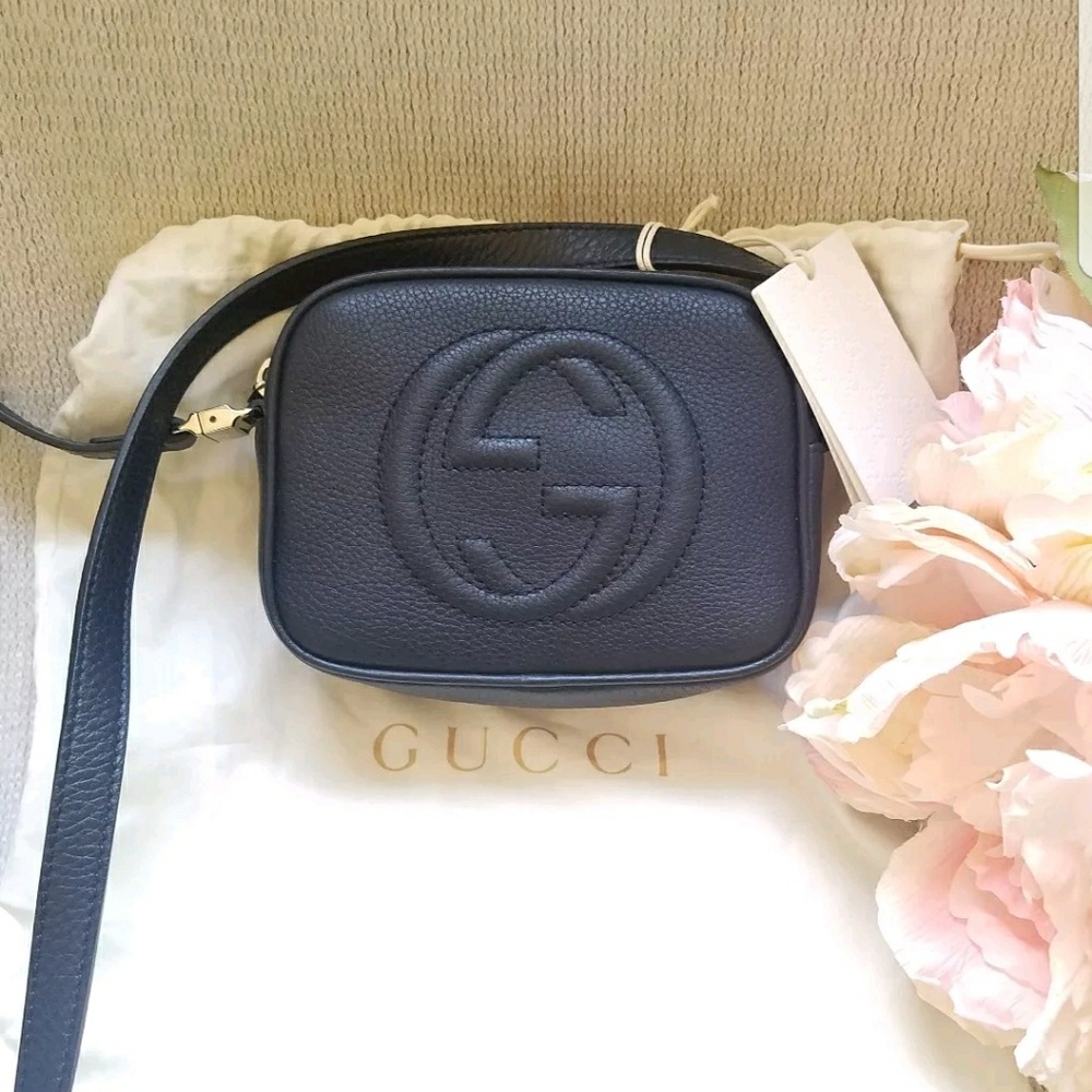 ❌❌❌SOLD❌❌❌Navy Girls' Gucci Soho Bag
