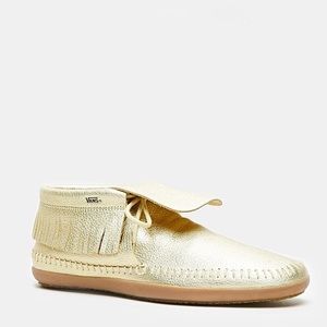 VANS metallic moccasins 🌟 never worn