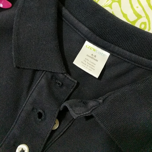 Crewcuts navy blue polo dress - Picture 2 of 4