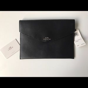 NWT Coach Envelope Clutch