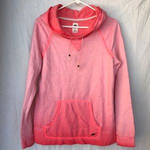 Roxy Pink Ombré Hoodie Jacket