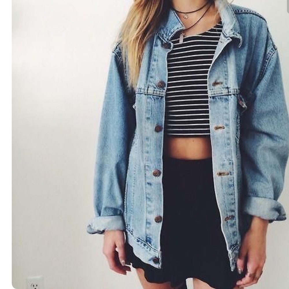 LEVIS vintage oversized Jean jacket