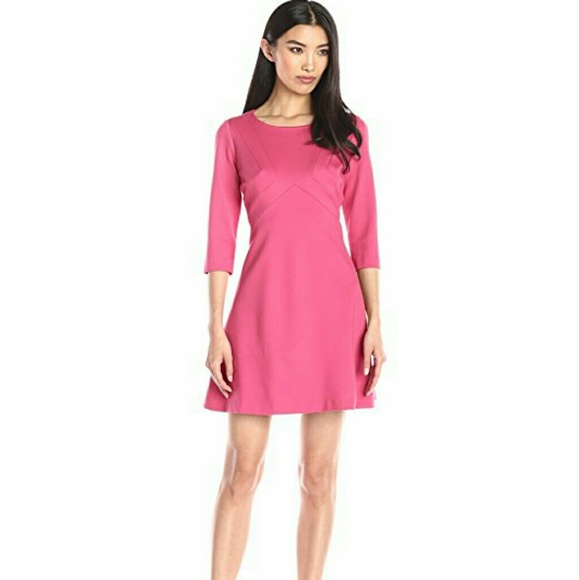 Adrianna Papell Dresses & Skirts - NWT! PINK STRUCTURED BODYCON TEACUP DRESS SZ 8
