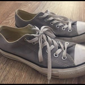 gently used gray converse!