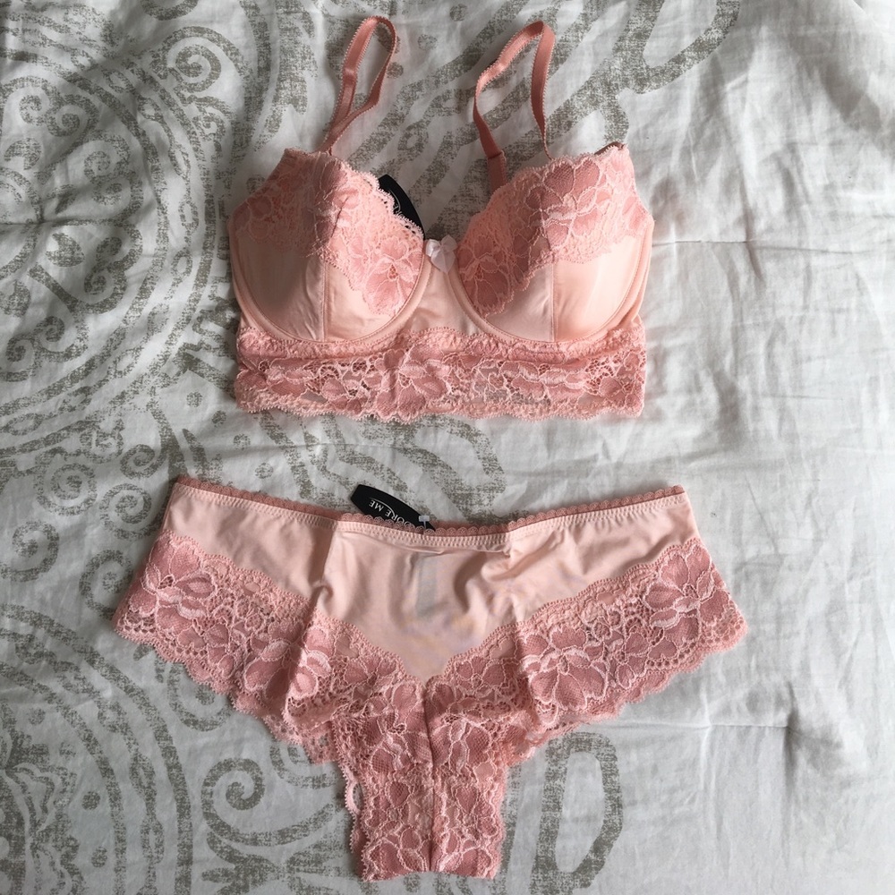 Adore Me bra and panty set