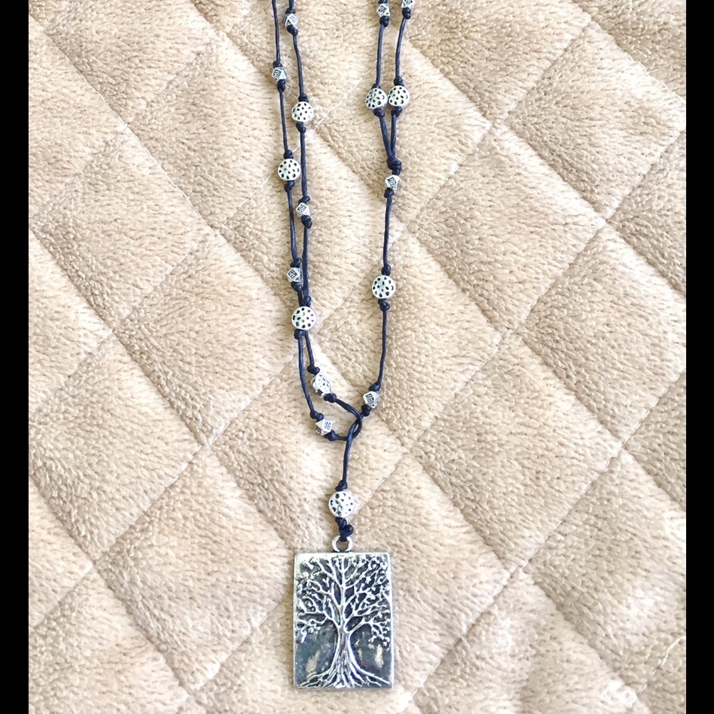 Balinese tree of life necklace