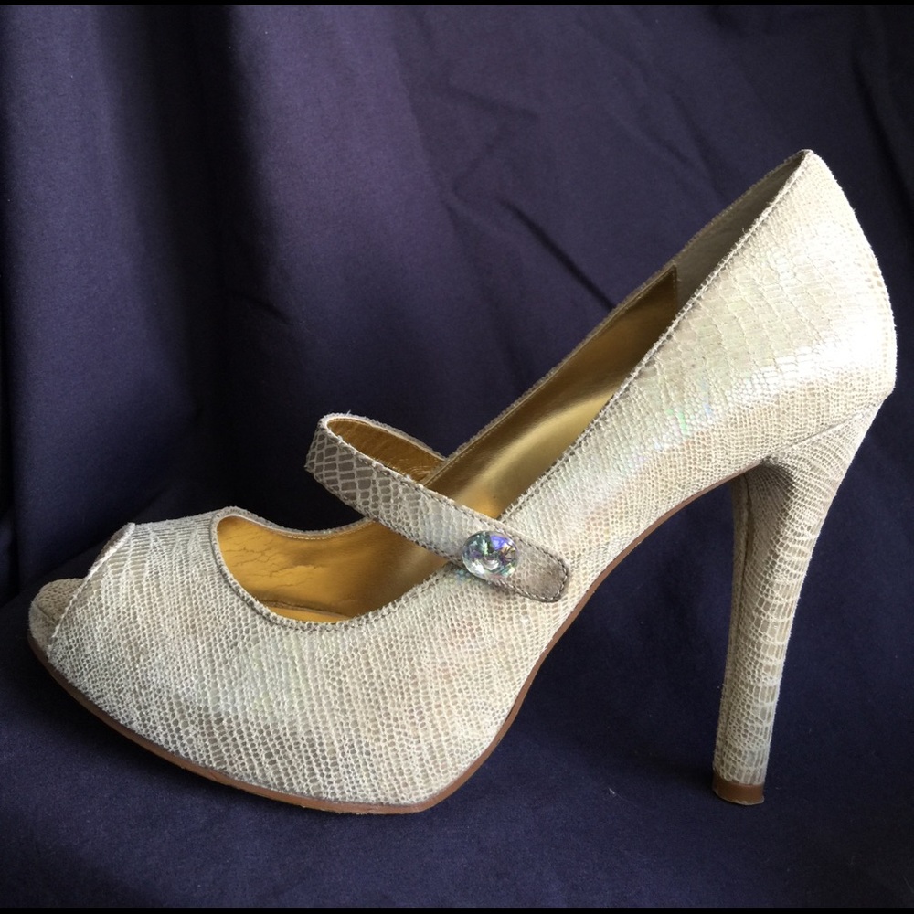 Peep Toe 5 inch Heel - Picture 6 of 7