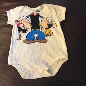 Popeye onesie