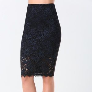 Bebe Lace Skirt
