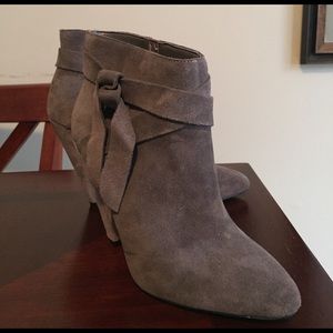 Nine West suede booties