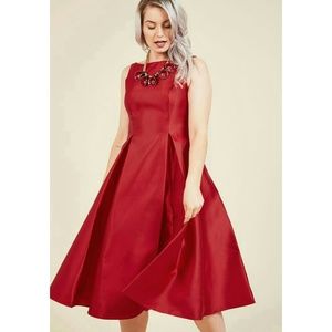 ModCloth: Careful What You Lavish For Midi Dress