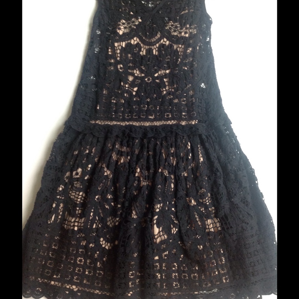 Marc by Marc Jacobs Black Lace Overlay Dress - Picture 6 of 7