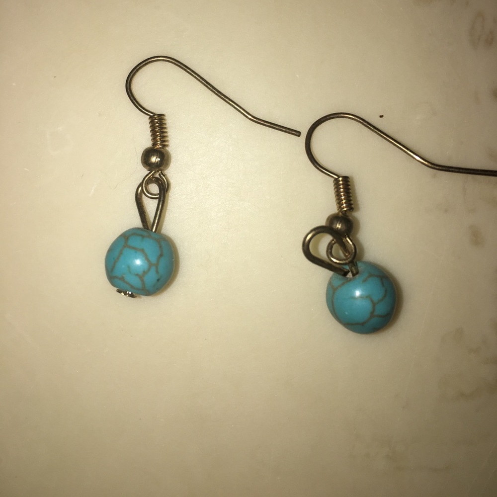 Turquoise earrings