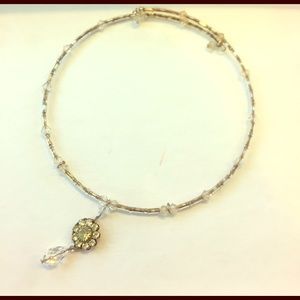 Beaded choker necklace