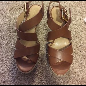 Michael Kors wedge sandals