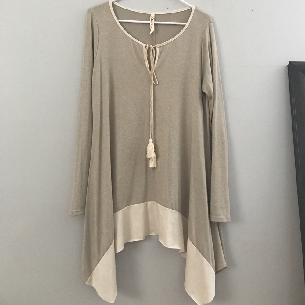 Tan sweater