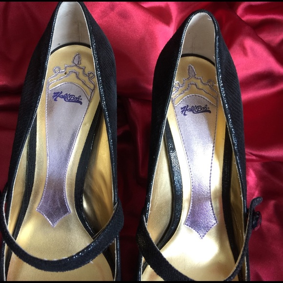 Peep Toe 5 inch. Heels w/ strap - Picture 2 of 8