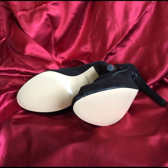 Peep Toe 5 inch. Heels w/ strap - Picture 3 of 8