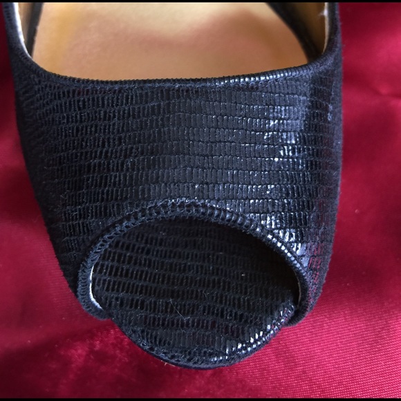 Peep Toe 5 inch. Heels w/ strap - Picture 8 of 8