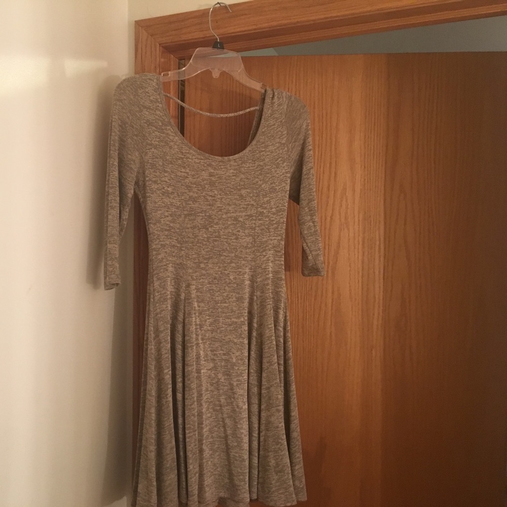 Tan Aiden Y dress, brand new