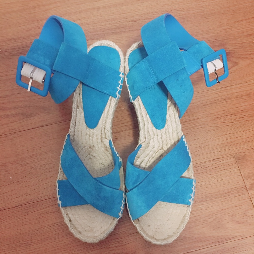 vince wedge shoes