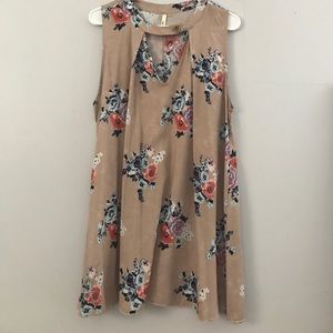 Floral tunic.