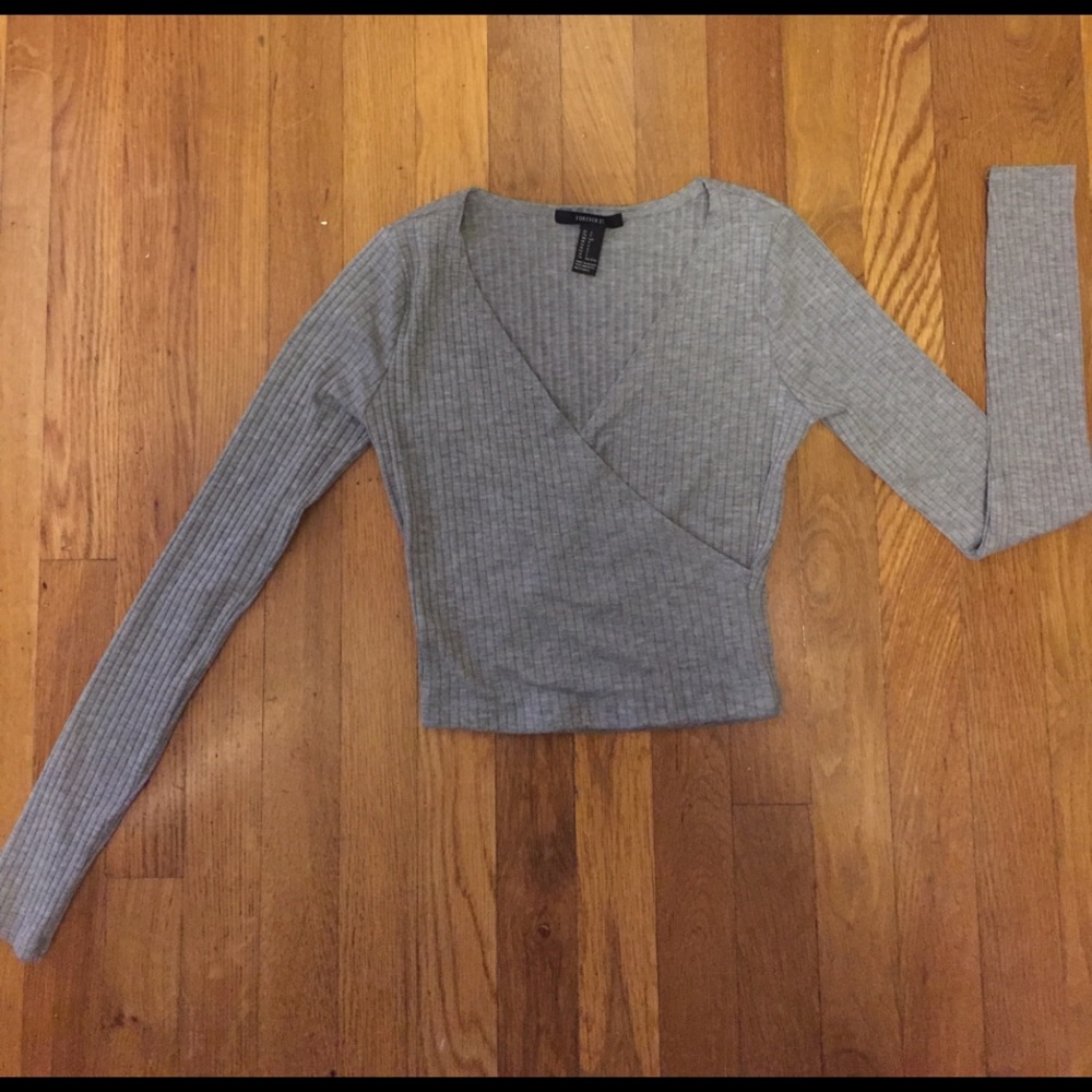 Forever 21 Ribbed crop top