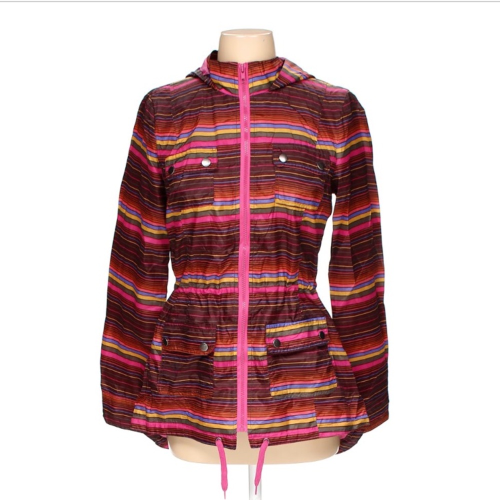Colorful windbreaker from Target