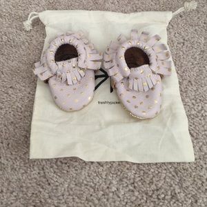 Freshly picked moccasins