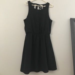 Black dress.