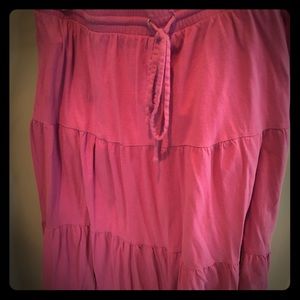 Garnet Hill Tiered Maxi Skirt VGUC size M