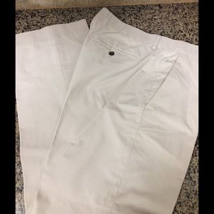 Banana Republic men's light tan modern fit slacks