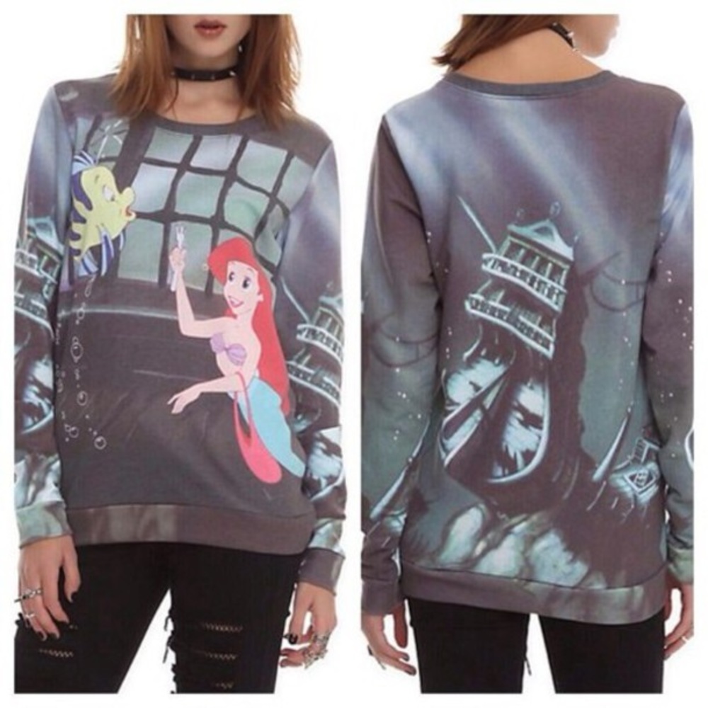 Disney The Little Mermaid Shipwreck Sweater