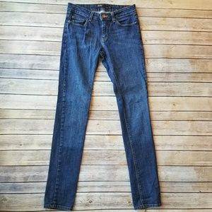 BDG Blue Cigarette Skinny Jeans (27)