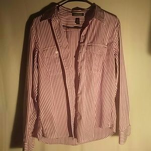 Lauren by ralph lauren large dress shirt